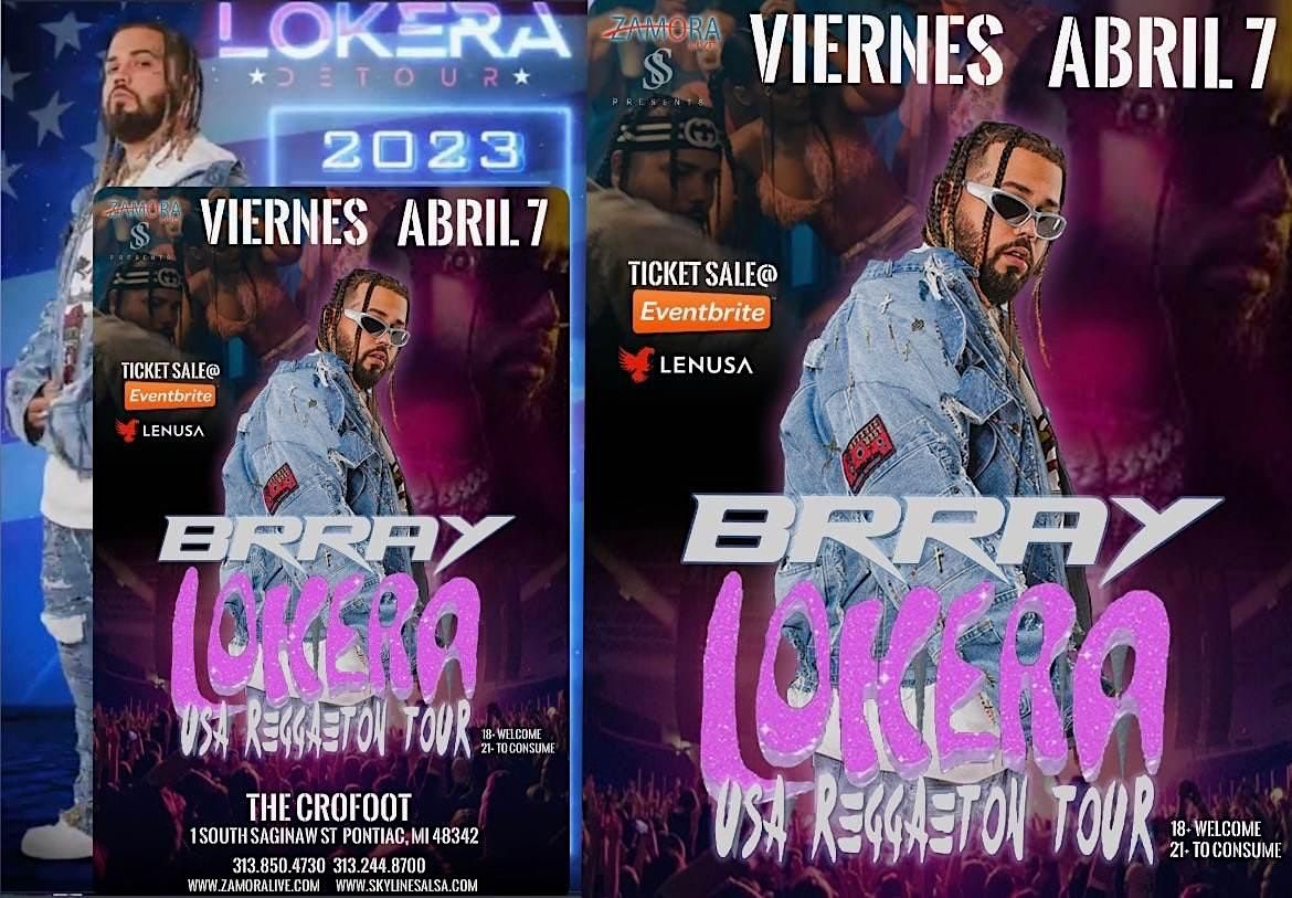 Brray en concierto USA Lokera Reggaeton Tour  2023