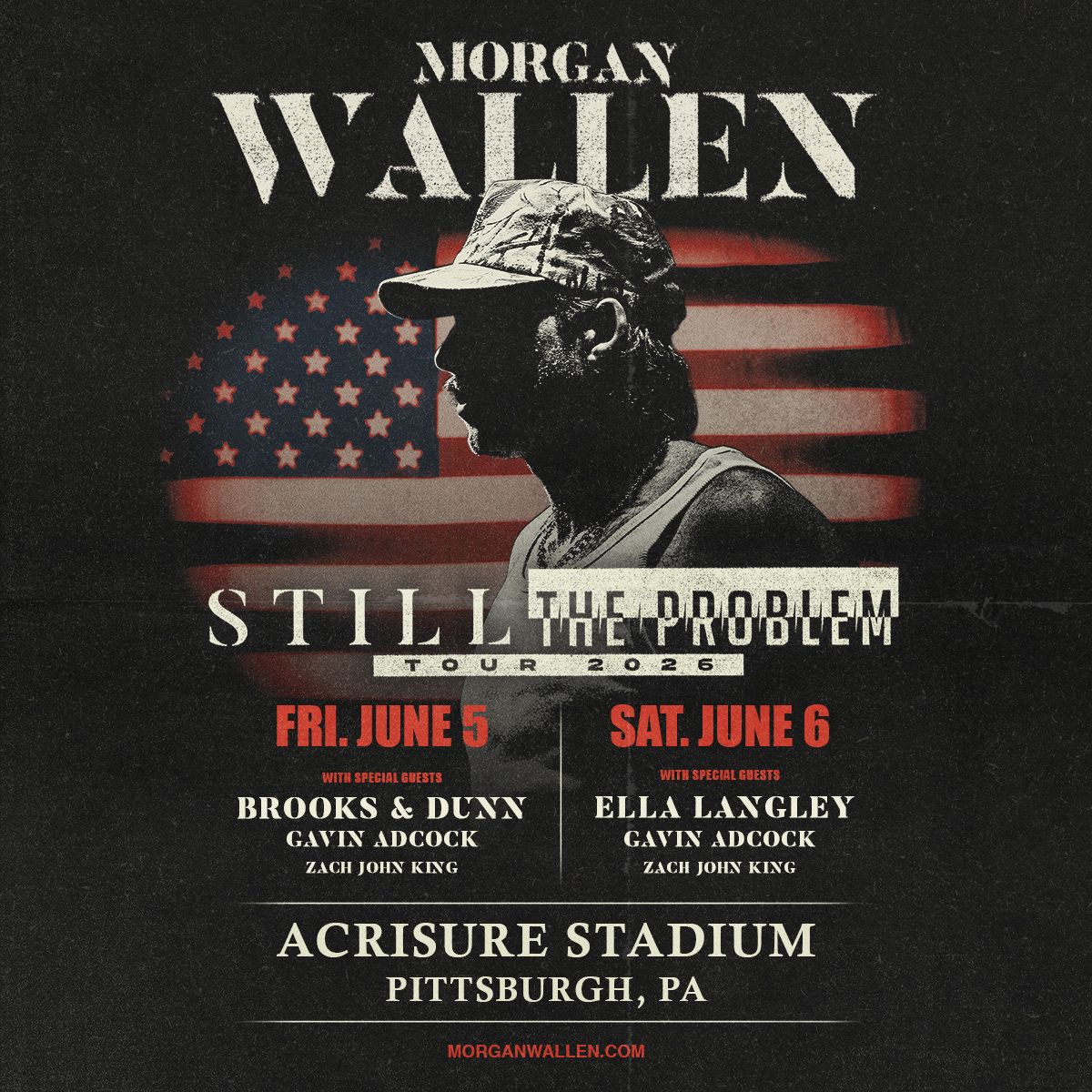 Morgan Wallen Brooks & Dunn Gavin Adcock & Zach John King