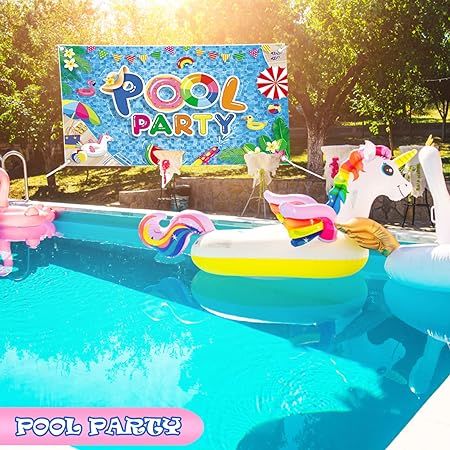Adult Only Pool Party and Motorized Unicorn Races with Barb Detrick