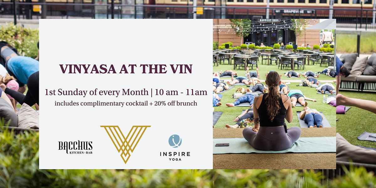 Vinyasa at the Vin | Yoga + Brunch Experience