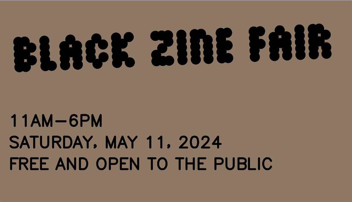 Sojourners for Justice Press Presents: The Black Zine Fair
