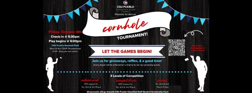 CSU Pueblo 1st Annual Cornhole Tournament 