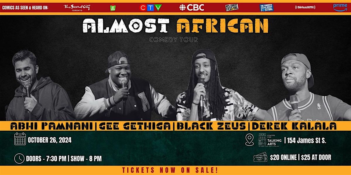 Almost African Comedy Tour