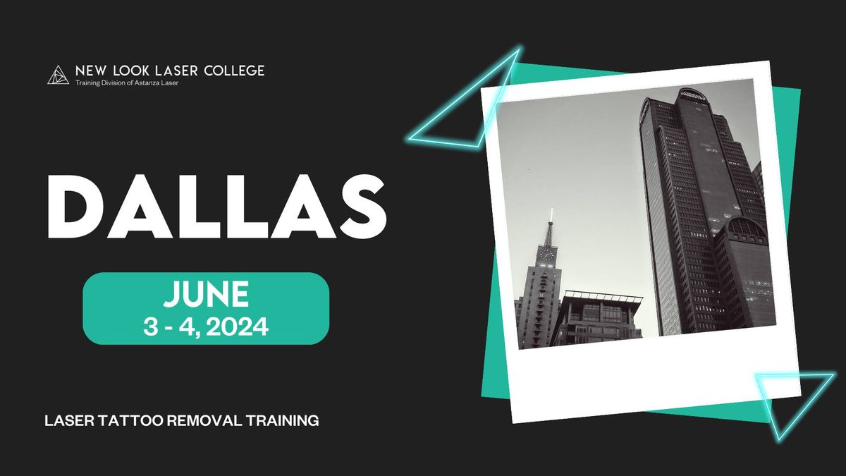 Laser Tattoo Removal Course in Dallas, TX \u2013 June 3 & 4, 2024