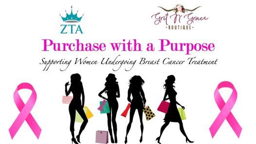 Purchase with a Purpose: Breast Cancer Fundraiser