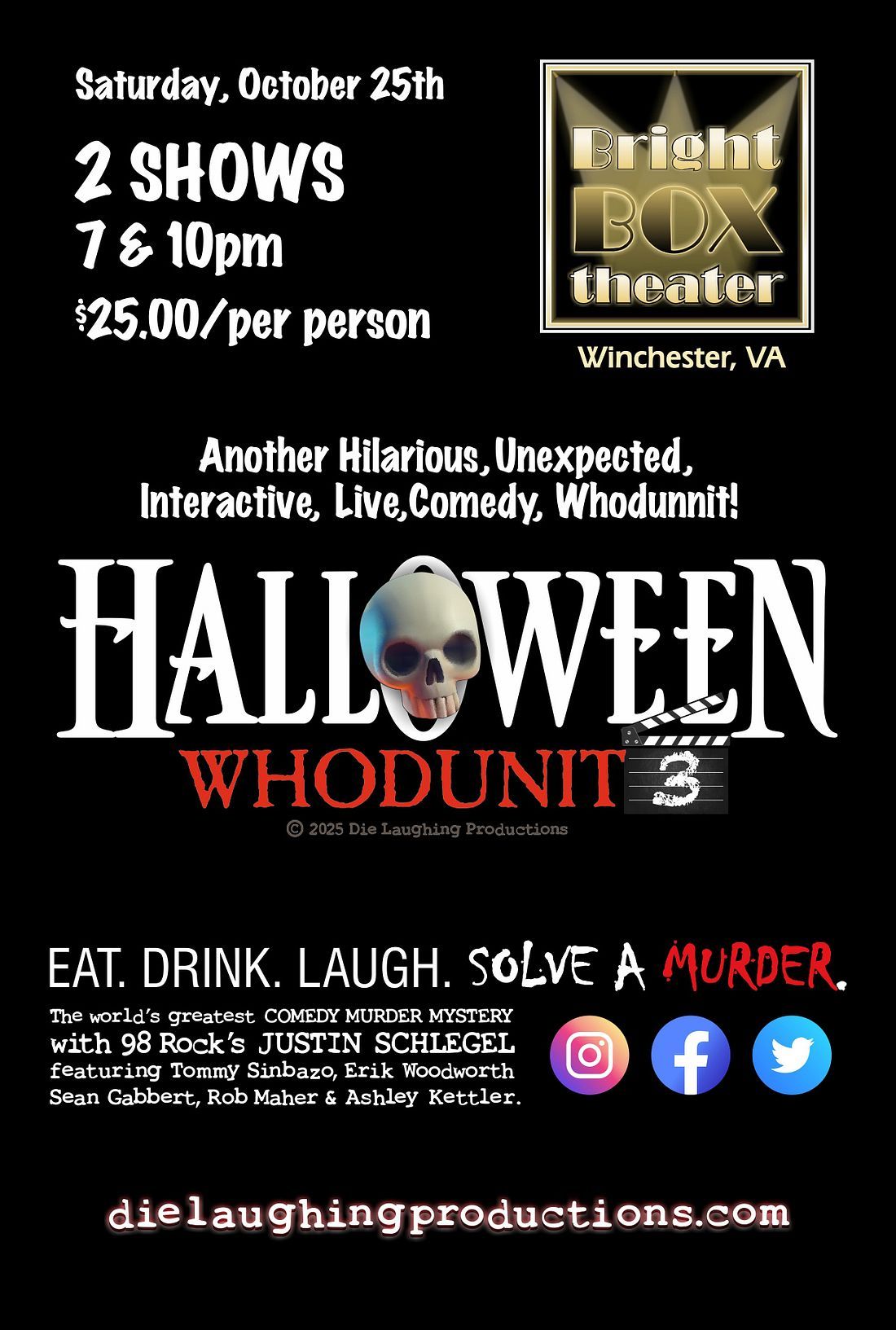 Halloween Whodunit 3 - Comedy Murder Mystery
