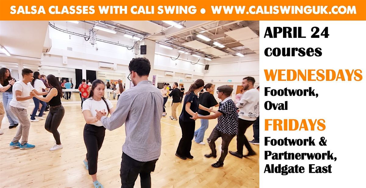 April Salsa Courses with Cali Swing