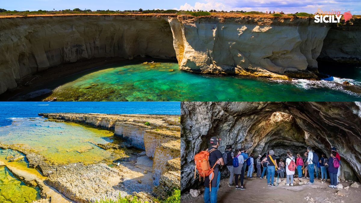 Trekking al Plemmirio tra grotte, scogliere e calette 