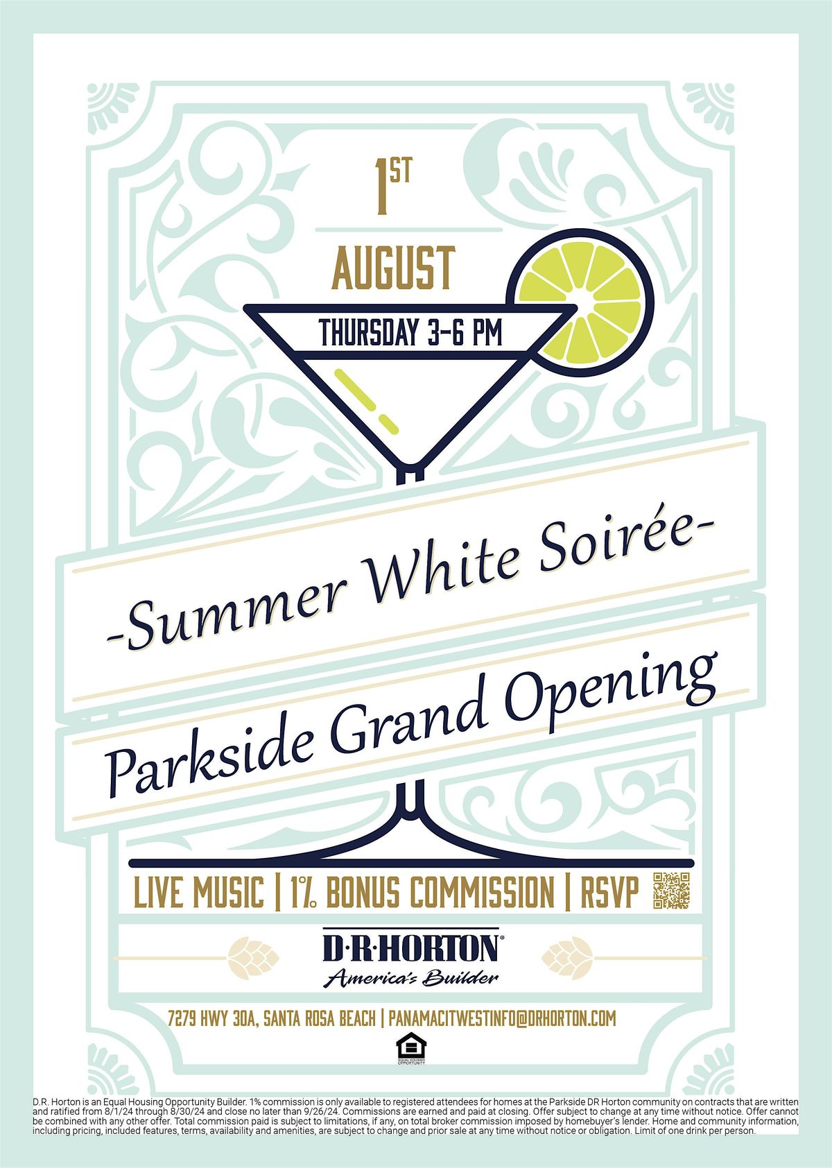Summer White Soir\u00e9e | Parkside Grand Opening