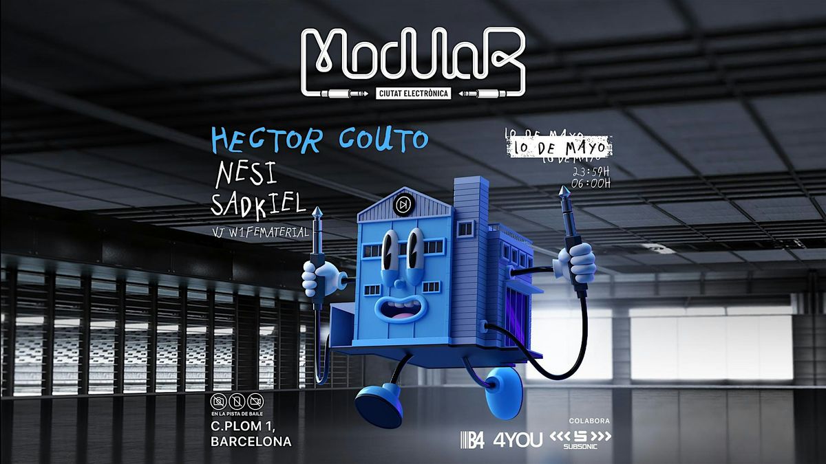Modular pres. Hector Couto, Nesi, Sadkiel by Ciutat Electr\u00f3nica