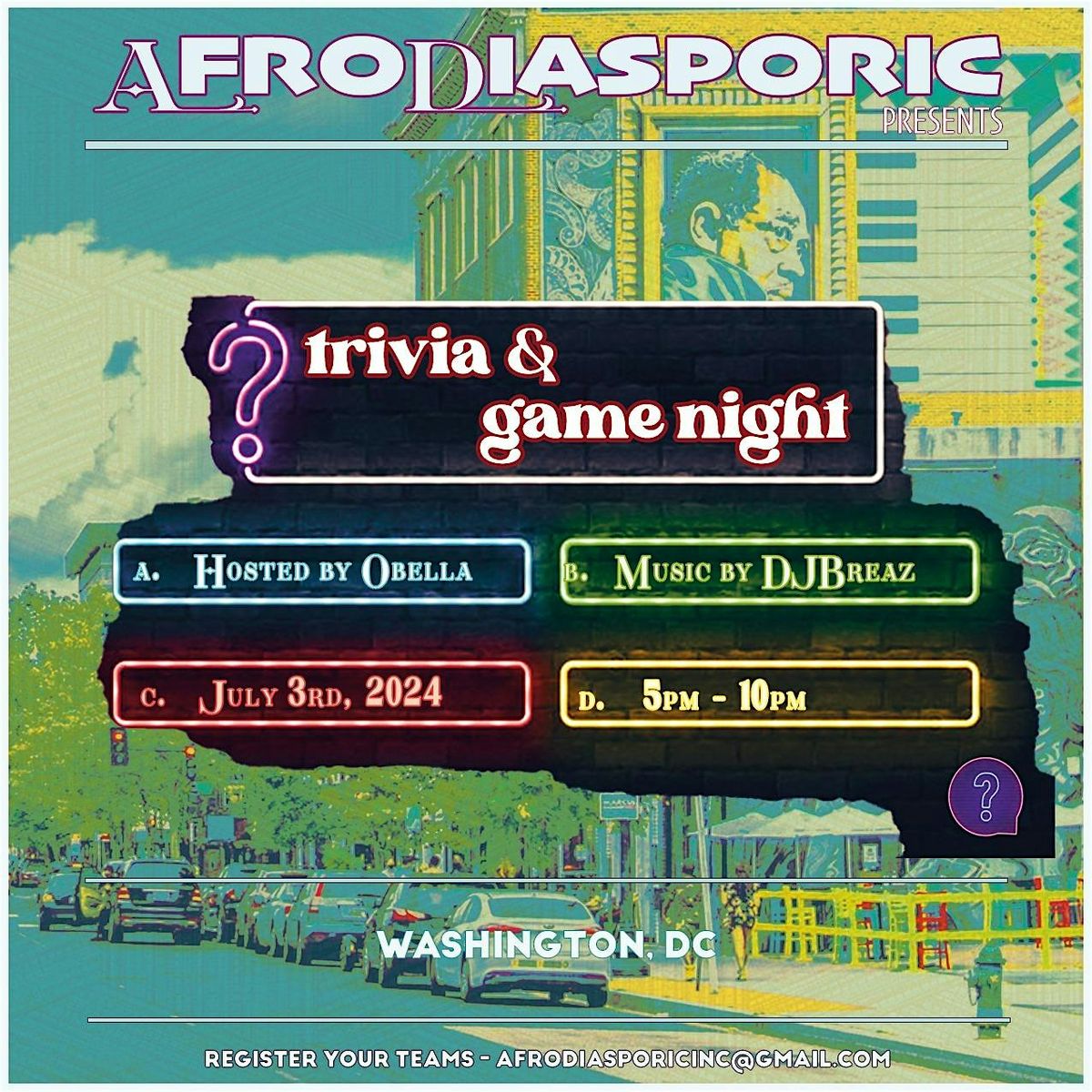 AFRO TRIVIA & GAME NIGHT
