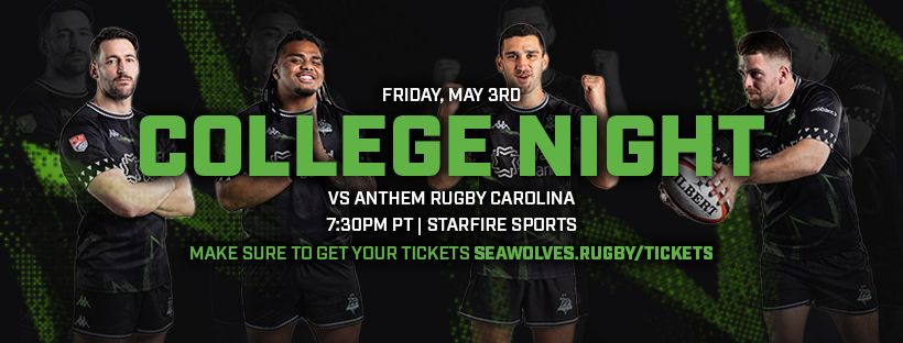 Seattle Seawolves vs. Anthem Rugby Carolina