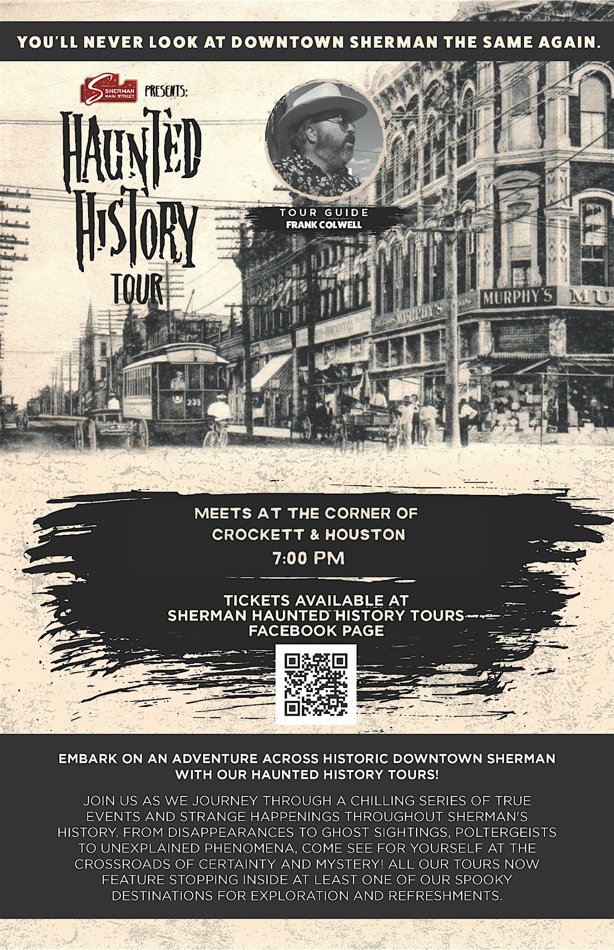 Downtown Sherman's Haunted History Tour