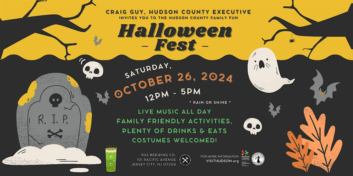 3rd Annual Hudson County Halloween Fun Fest