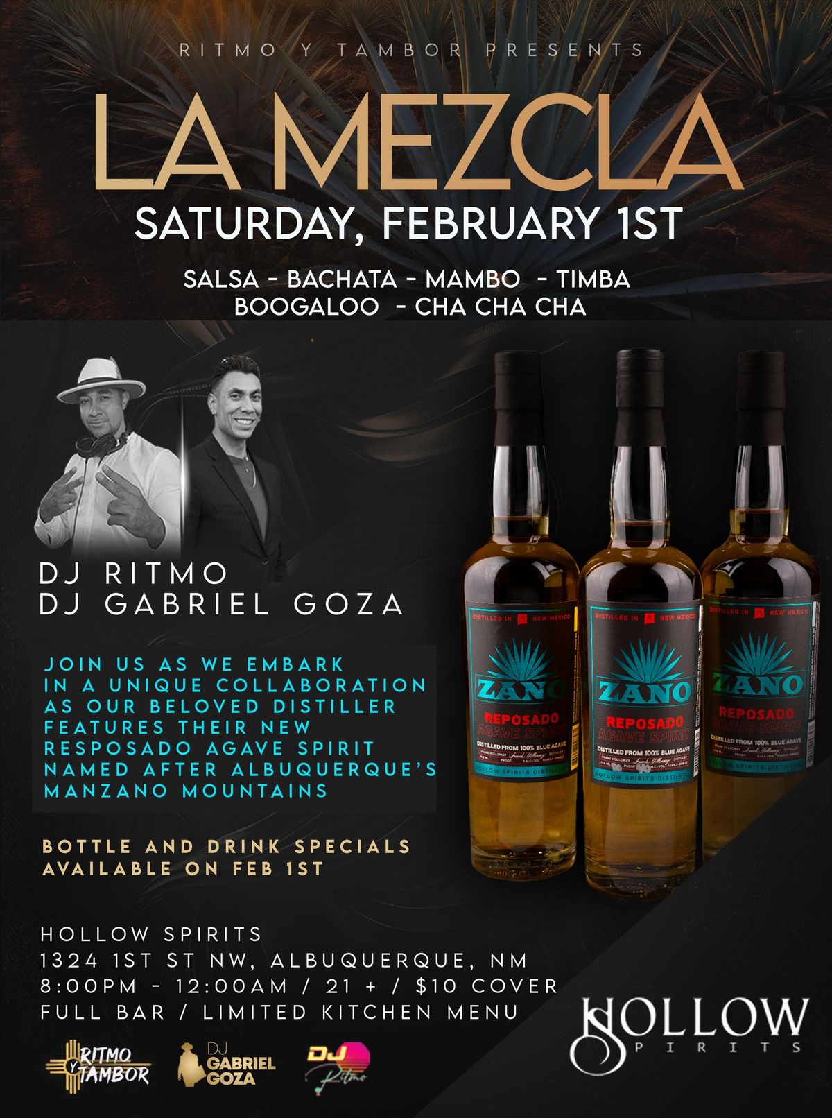 LA MEZCLA - Salsa & Bachata Night presented by Ritmo y Tambor