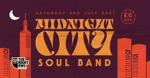Midnight City Soul Band live seated & distanced at The Night Owl