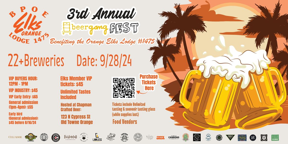 3rd Annual Beergang Fest