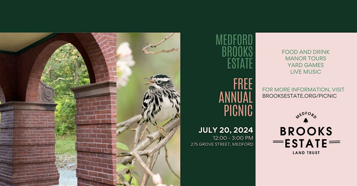 Medford Brooks Estate Free Annual Picnic