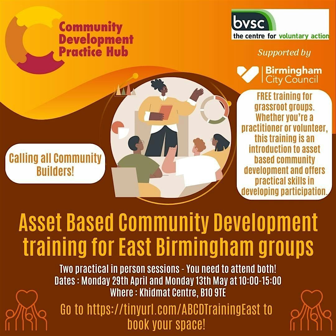 Asset Based Community Development training for East Birmingham groups