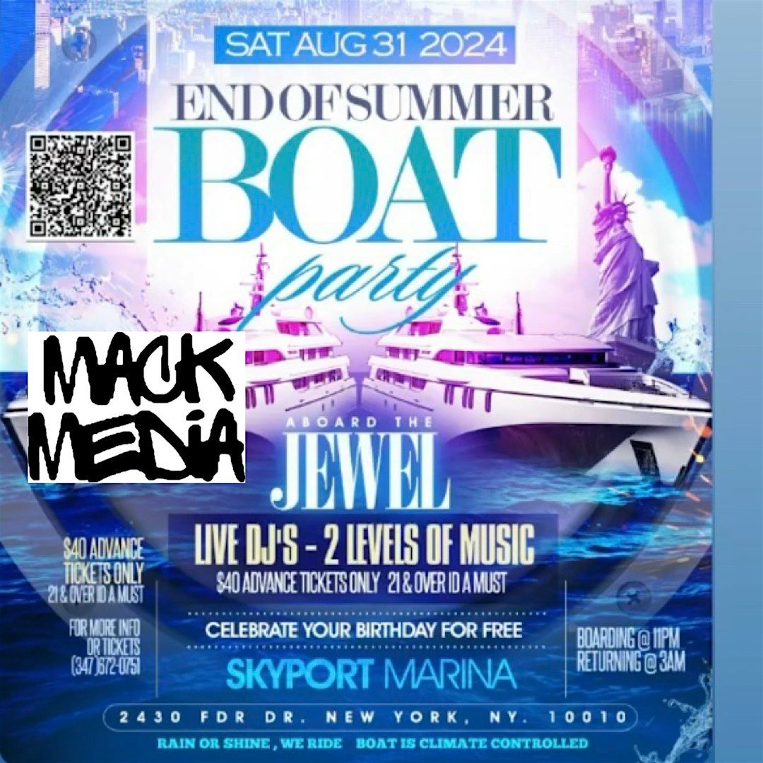 End Of Summer Yacht Party