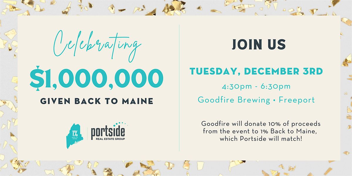 Portside Foundation Giving Tuesday Celebration