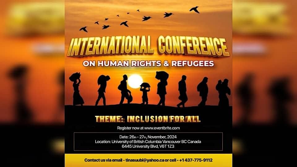 INTERNATIONAL CONFERENCE ON HUMAN RIGHTS AND REFUGEES