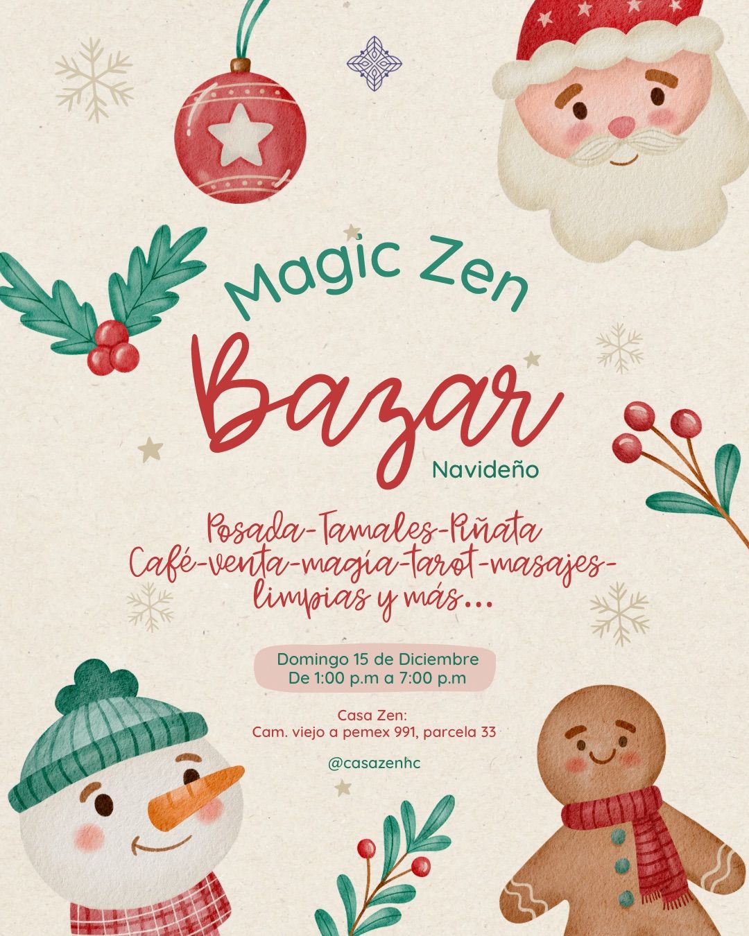 Magic Zen Bazar Navide\u00f1o \ud83c\udf84