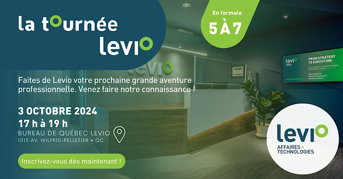 Tourn\u00e9e Levio - Recrutement TI \u2022 Qu\u00e9bec