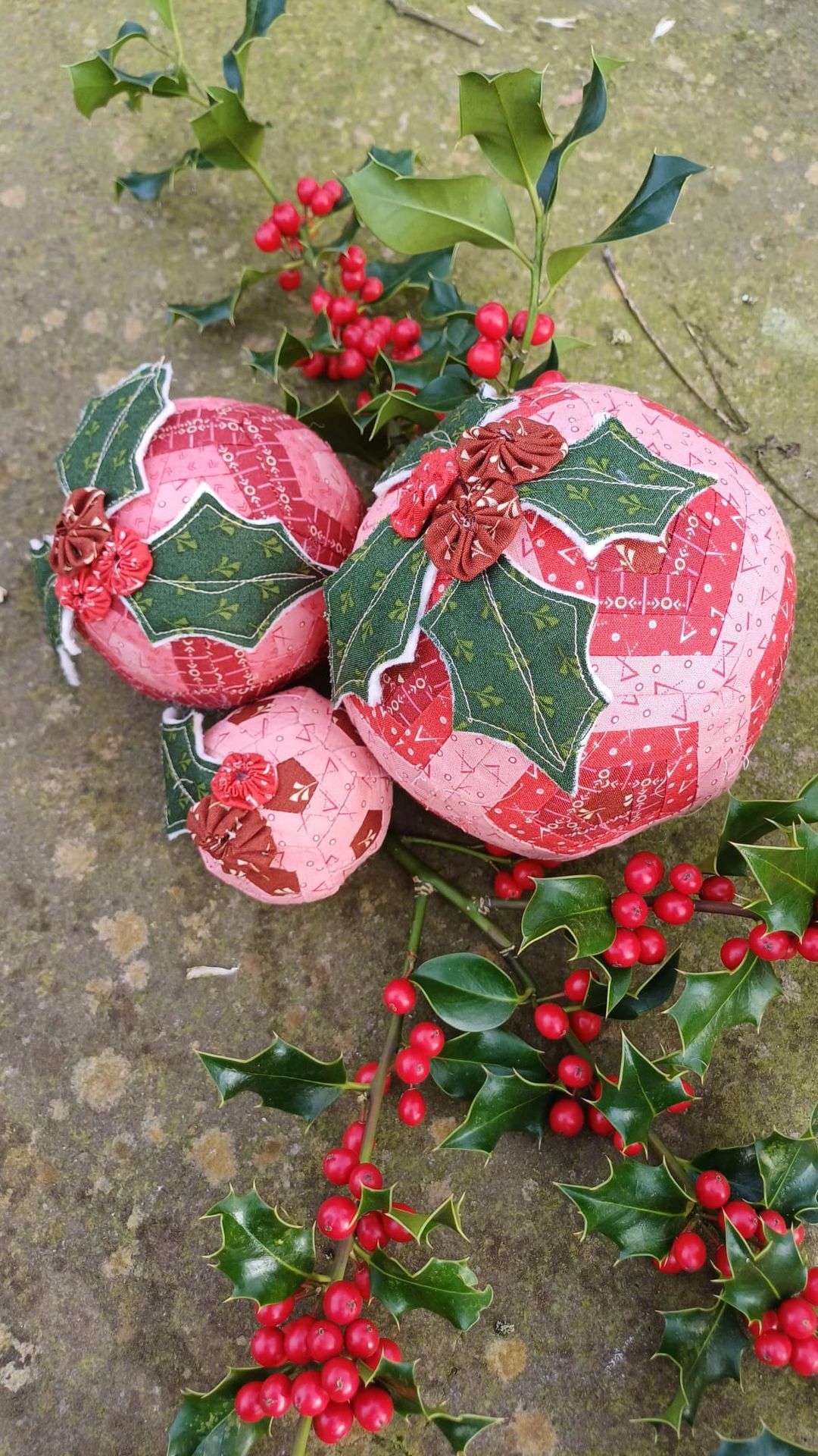 Atelier Boules de Noel (Log cabin) avec la cr\u00e9atrice Kristel Salgarollo