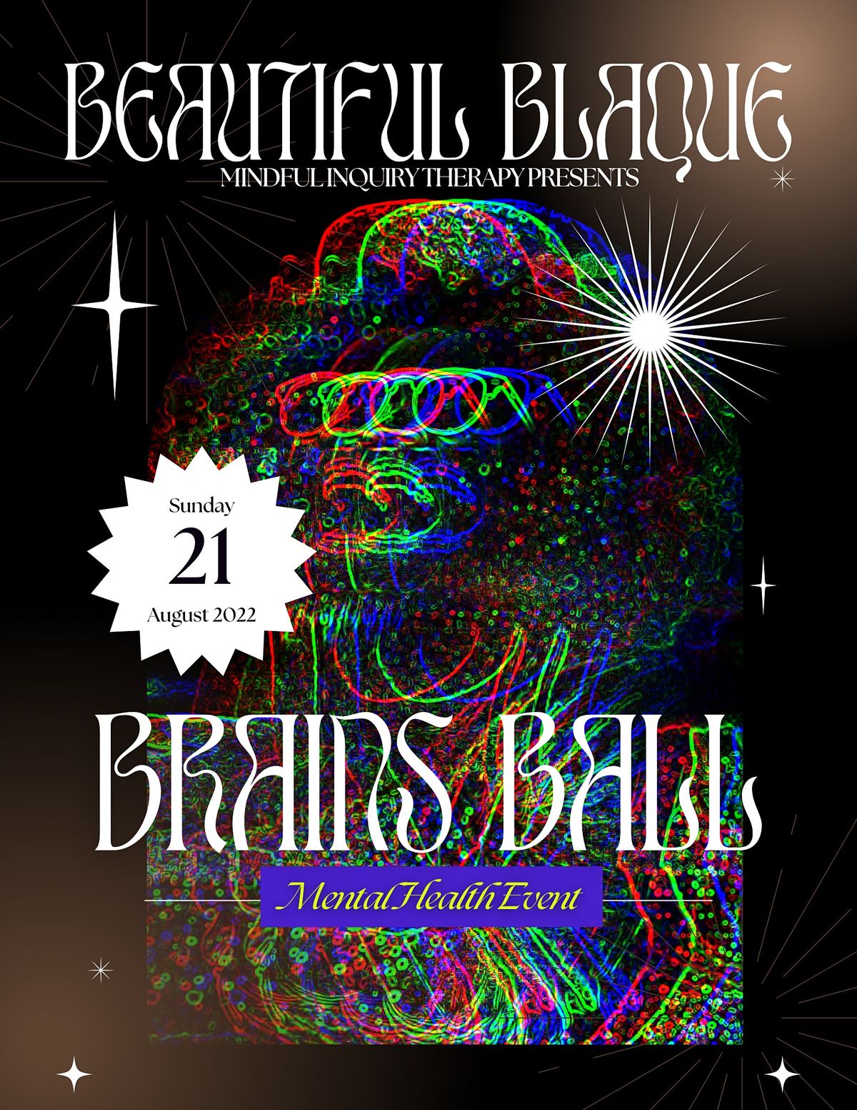 Mindful Inquiry Therapy Presents: Beautiful Blaque Brains Ball