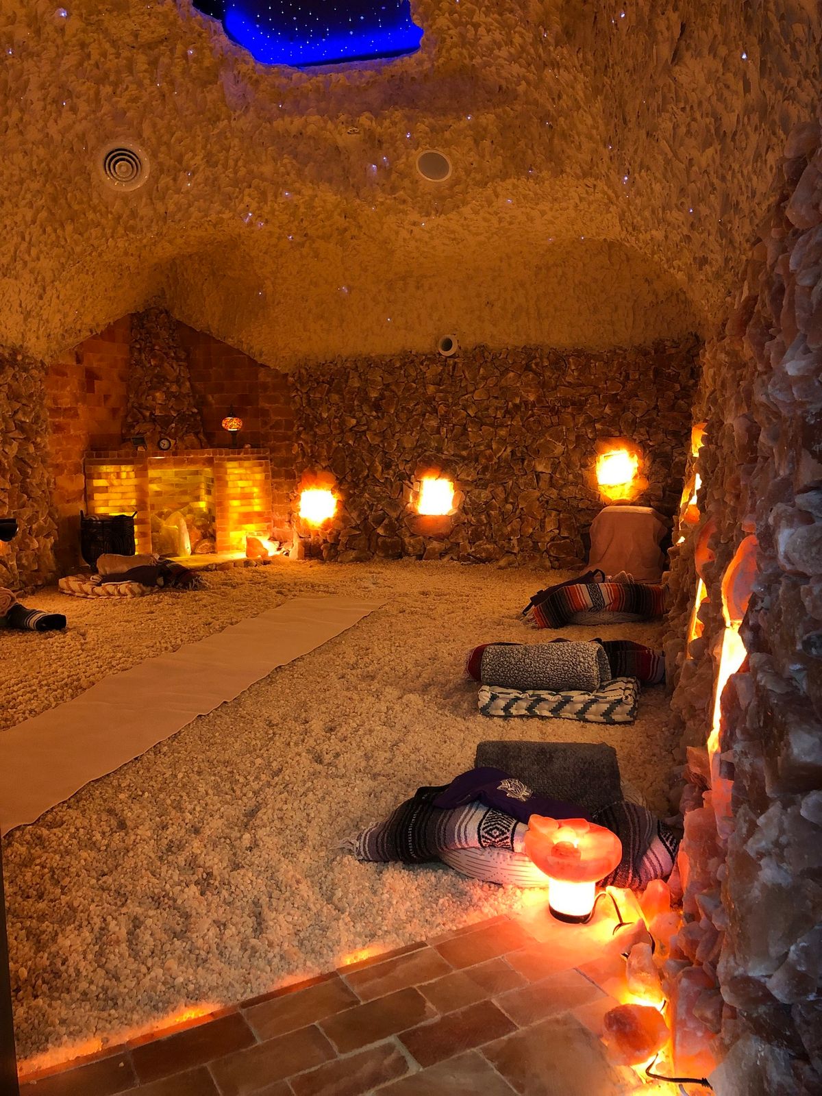 Restorative Yoga in the Cave