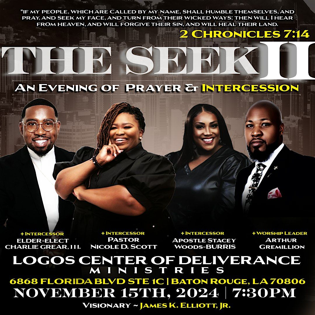 THE SEEK II - A Night of Prayer & Intercession