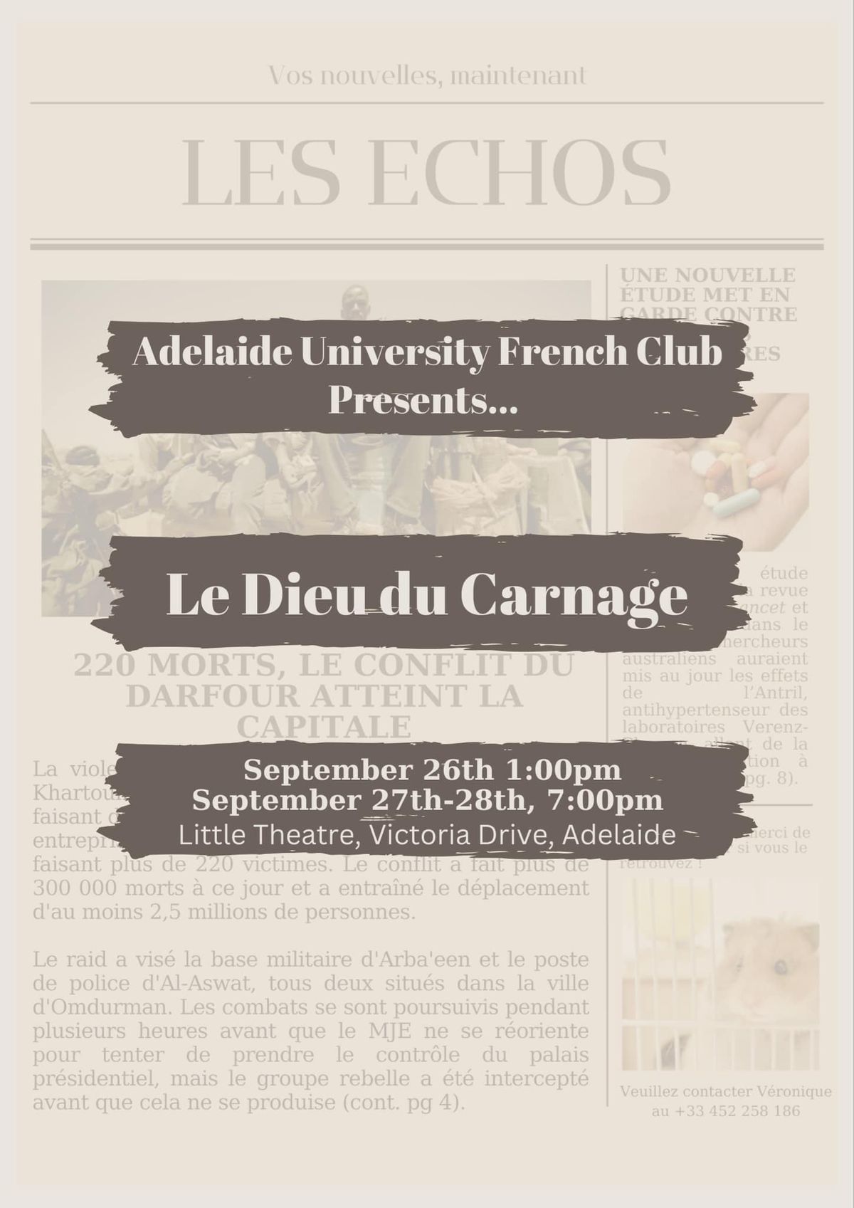 Le Dieu du Carnage - AUFC Annual Play