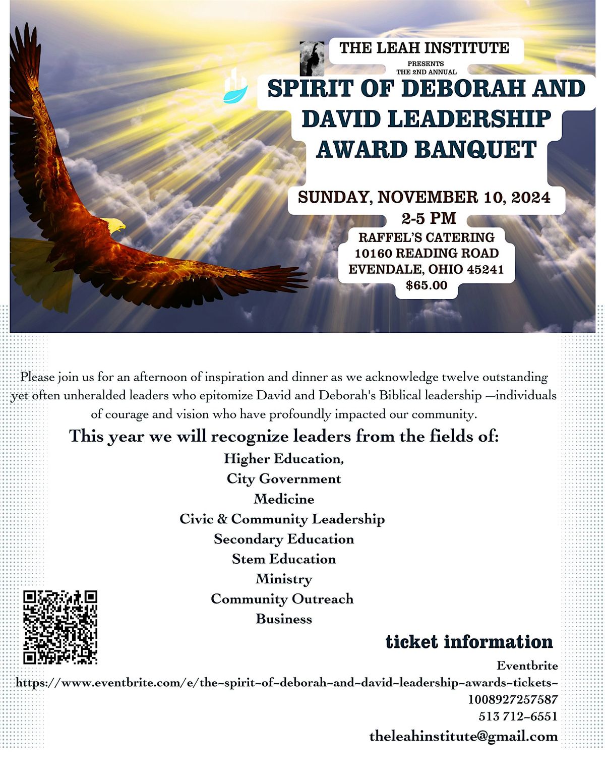 The Spirit of Deborah and David Leadership Awards