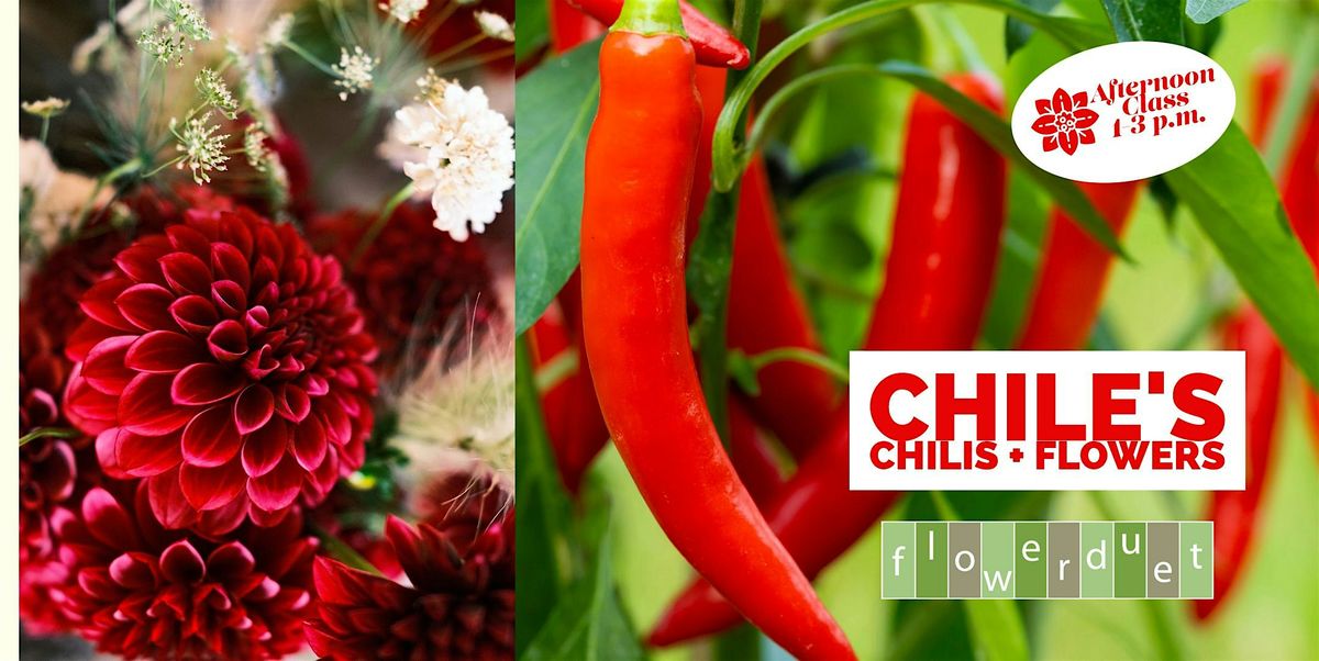 Flower Arranging Workshop: Chile's Chilis + Fall Florals