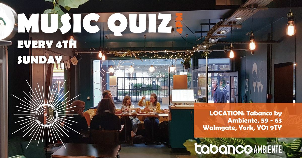 Tabanco's Music Quiz! 