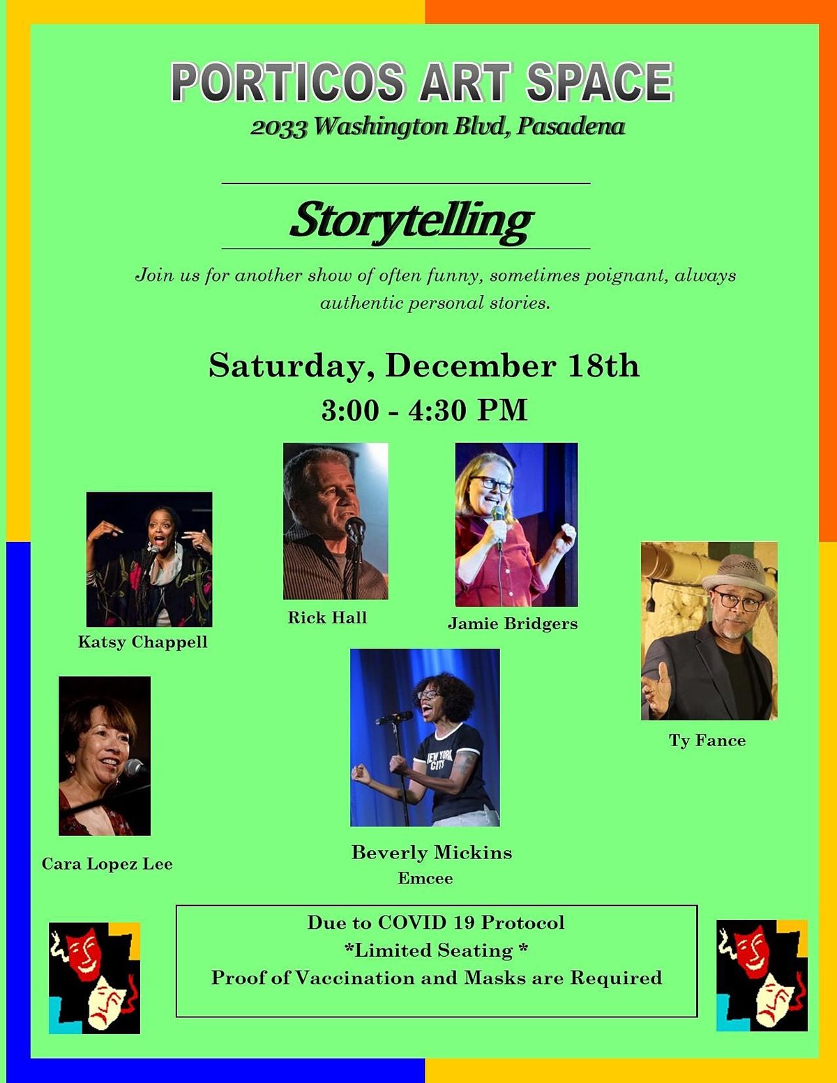 Storytelling Show at Porticos Art Space