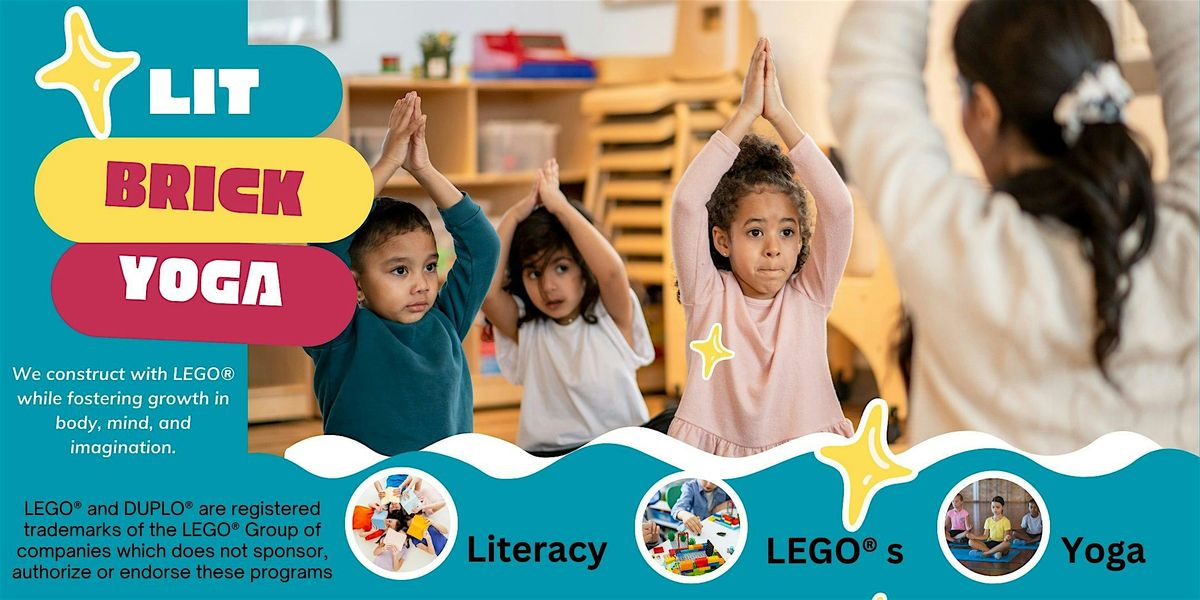 Lil Kids Lit Brick Yoga (Ages 2-5)