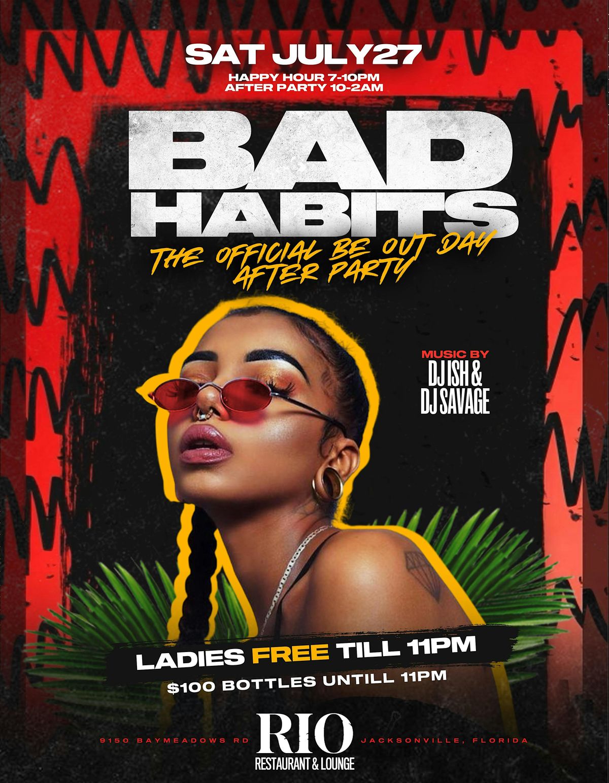 BAD HABITS | THE OFFICIAL BE OUT DAY AFTER PARTY