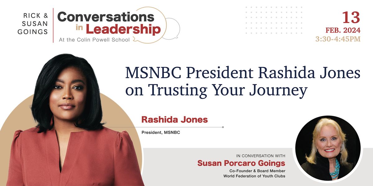 MSNBC President Rashida Jones on Trusting Your Journey