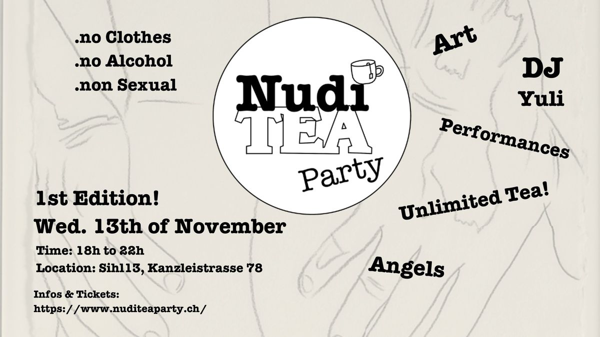 NudiTea Party! - Wed. 13th November