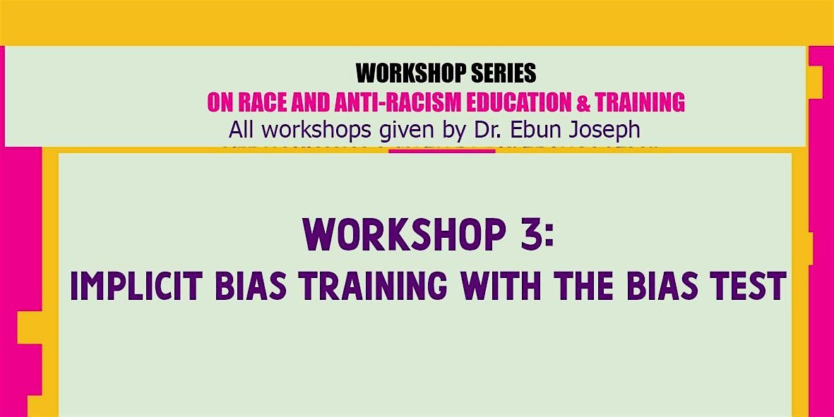 Implicit Bias Training with the bias test