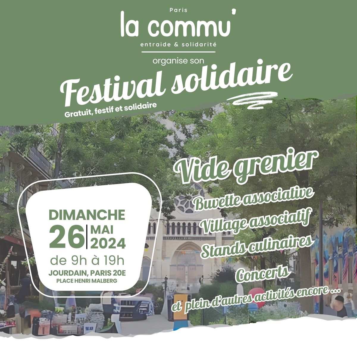 Festival solidaire de La Commu\u2019 