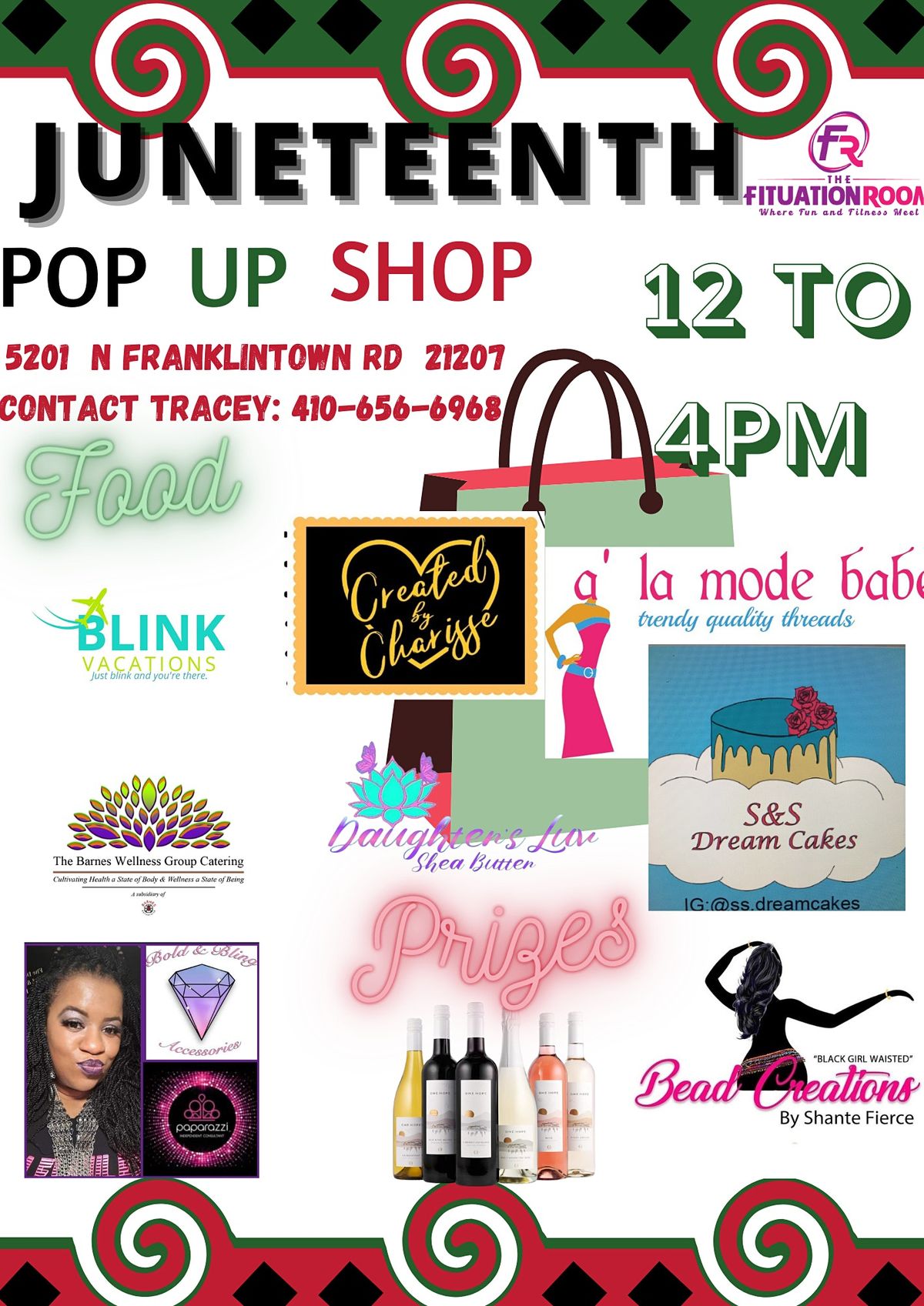 Pop up shop, The Fituation Room, Baltimore, 12 June 2022