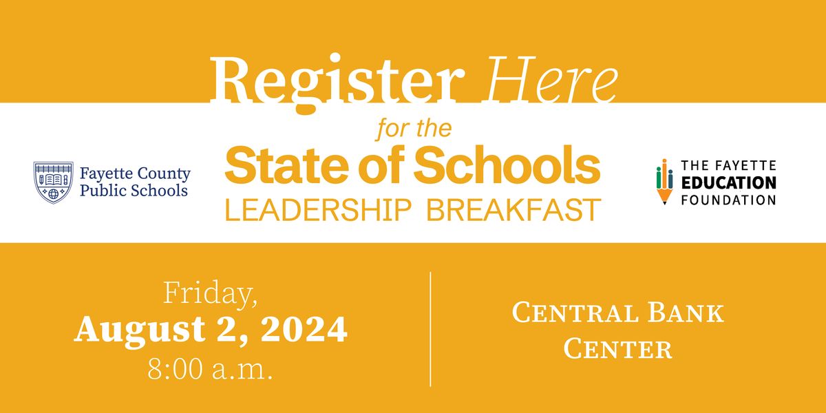 State of Schools Leadership Breakfast
