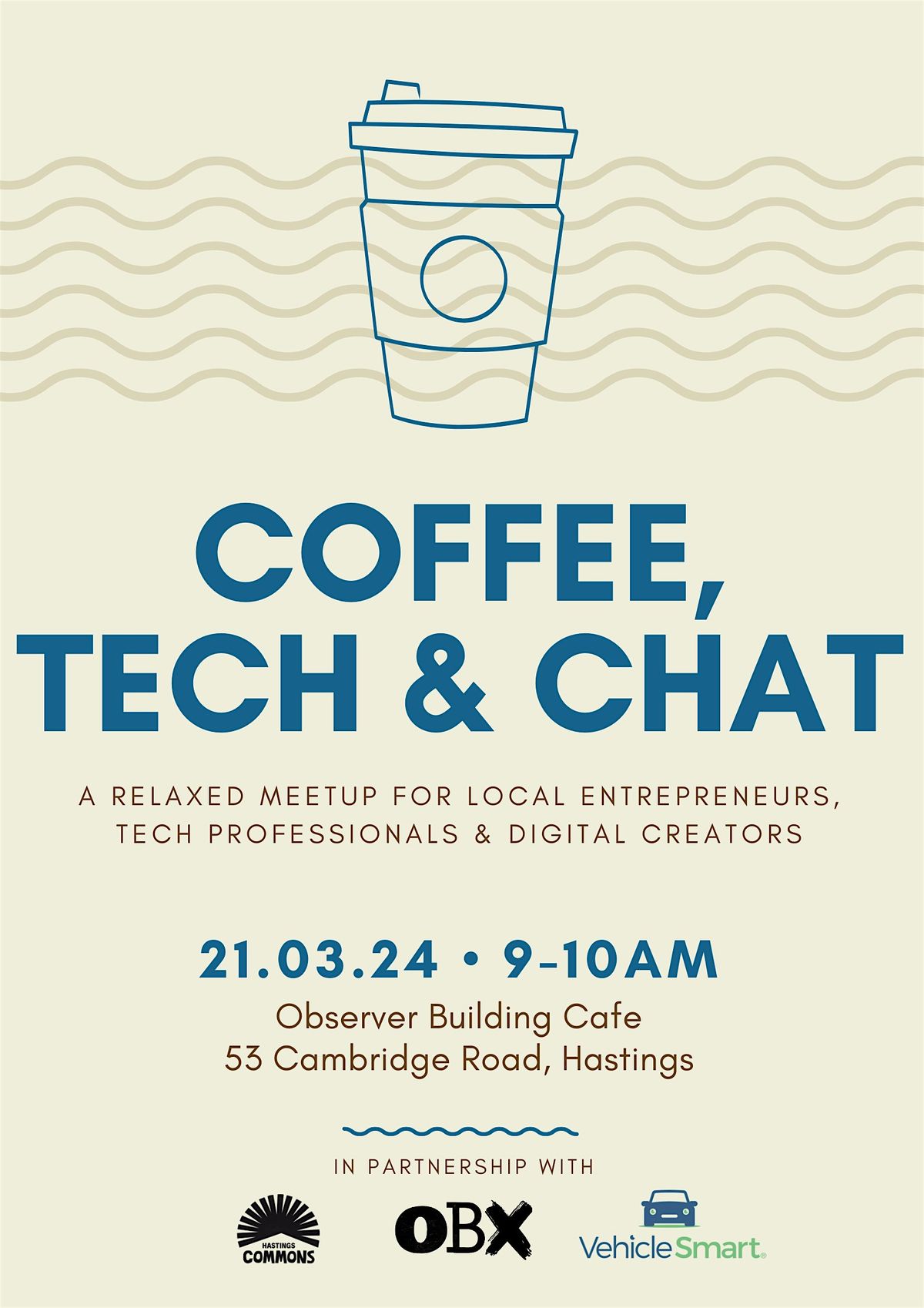 April Coffee, Tech and Chat