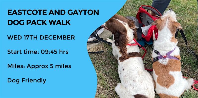 EASTCOTE & GAYTON DOG PACK WALK | 4.9 MILES | NORTHANTS