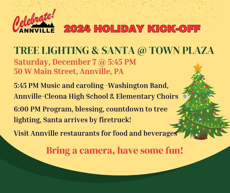 Tree Lighting at Annville Square