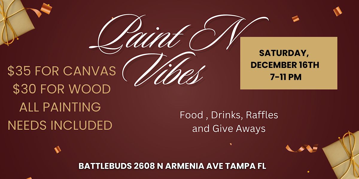 Paint N Vibes December