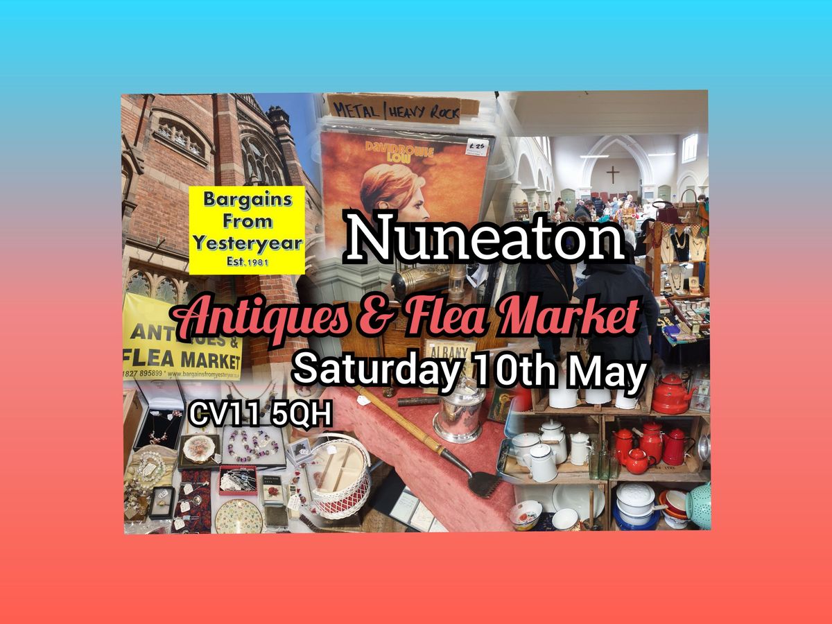 Nuneaton Antiques and Flea Market CV11 5QH